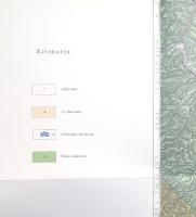 [Térkép] Örökmező és Tuchla térképe. Mértéke: 1:75,000. Geologiailag felvette Posewitz Tivadar az 18...