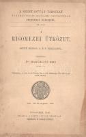 A rigómezei ütközet. Szerb népdal a XIV. századból. Fordította Margalits Ede. Budapest, 1898. Szent-István-Társulat (Athenaeum Rt. ny.) 46 p. Egyetlen magyar kiadás. Margalits Ede (1849-1940) szlavista, műfordító, egyetemi tanár szerb népeposz-fordítását a Szent-István-Társulat irodalmi osztályának 1898. november 22-i ülésén olvasta fel. Példányunk fűzése meglazult. (A Szent-István-Társulat Tudományos és Irodalmi Osztályának felolvasó üléseiből, 33. szám.) Fűzve, sérült, javított, szélein enyhén elszíneződött kiadói borítóban.