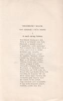 A rigómezei ütközet. Szerb népdal a XIV. századból. Fordította Margalits Ede.
Budapest, 1898. Szent...
