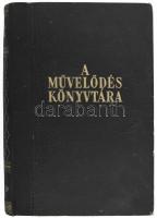 Bartucz Lajos (szerk.): A magyar nép. A művelődés könyvtára 9. köt. Bp., 1943, Singer és Wolfner, 349+(3) p.+ 16 (kétoldalas, fekete-fehér képek) t. Első kiadás. Kiadói, kissé laza, aranyozott félvászon-kötés.