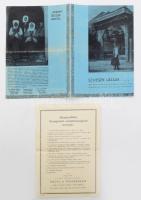 1942 Bácsjózseffalva Országzászló avatás meghívó + Szívesen lássuk... a bukovinai székelyek bejövetelének első évfordulós ünnepsége füzet 4p.