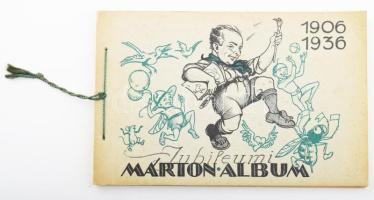 1936 Jubileumi Márton-album, ALÁÍRT, jó állapotban