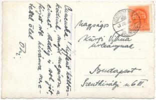 1942 Vargyas-szoros, Cheile Varghisului (Vargyas, Varghis); Vargyas völgye az Almási-barlang közeléb...