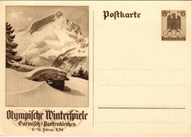 1936 Olympische Winterspiele Garmisch-Partenkirchen / Winter Olympics in Garmisch-Partenkirchen; 6+4 Ga. s: Diebitsch (EK)