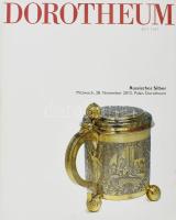 2012 Dorotheum orosz ezüst tárgyak árverési katalógus 124 p.