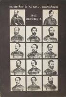 Batthyány és az aradi tizenhárom. Összeáll.: Temesváry Ferenc. Bp., 1983, Magyar Nemzeti Múzeum - Népművelési Propaganda Iroda, 16 p. + 14 t. (Komplett). Kissé sérült kiadói papírmappában.