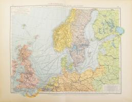 1912 Andrees allgemeiner Handatlas. Herausgegeben von Professor A. Scoebel. Ausgabe für Österreich-U...