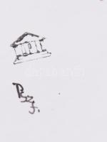 5 darab habán kerámia másolat, gyömbértartó, paprikatartó, hiányokkal, m: 21 cm alatt