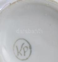 Kispest hasas bögre, jelzett, m: 10 cm