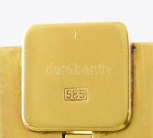 14K arany (Au) karkötő, 20 cm, 46,6 g