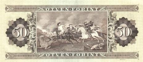 1989. 50Ft (5x) egymásutáni sorszámmal T:I