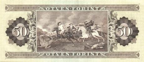 1989. 50Ft (5x) egymásutáni sorszámmal T:I