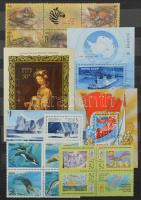 Románia, Jugoszlávia, Szovjetunió összeállítás 6 lapos közepes berakóban / Romania, Yugoslavia, Sovi...