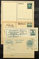 Nagy német anyag 2 db A4-es berakóban, bennük sok száz darab bélyeg / Hundreds of German stamps in 2...