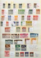 Nagy német anyag 2 db A4-es berakóban, bennük sok száz darab bélyeg / Hundreds of German stamps in 2...