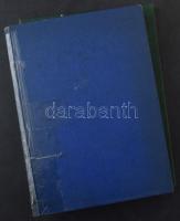 Nagy német anyag 2 db A4-es berakóban, bennük sok száz darab bélyeg / Hundreds of German stamps in 2...