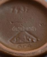 Retro kerámia váza. Mázas kerámia, jelzett, hibátlan 21 cm