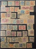 Hatalmas krajcáros bélyegzés gyűjtemény, főleg budapesti bélyegzések kb 1.050 db bélyegen, illetve l...