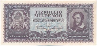 1946. 10.000.000MP T:F szép papír Adamo P32