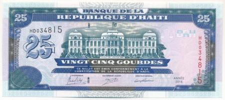 Haiti 2015. 25G T:UNC  Haiti 2015. 25 Gourdes C:UNC  Krause P#266f