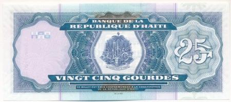 Haiti 2015. 25G T:UNC 
Haiti 2015. 25 Gourdes C:UNC 
Krause P#266f