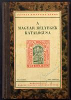 Jászai Emánuel János: A magyar bélyegek katalógusa (Budapest, 1927) (keménykötésű példány)