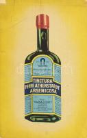 cca 1920-40 Vajna József gyógyszerészeti laboratóriuma, Bp., Váci ucca által készített tinktúrát rek...