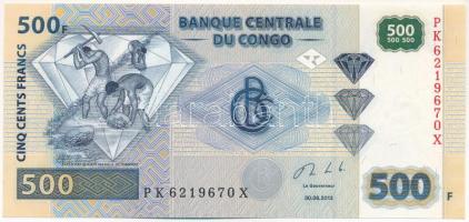 Kongó 2013. 500Fr T:UNC Congo 2013. 500 Francs C:UNC Krause P#96