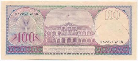 Suriname 1985. 100G T:AU kisebb gyűrődések, tűlyuk
Suriname 1985. 100 Gulden C:AU smaller creases, ...