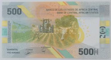 Közép-Afrikai Államok 2020. 500Fr T:UNC
Central African States 2020. 500 Francs C:UNC