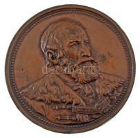 Lóránfi Antal (1856-1927) 1885. A Szabadelvű Párt Tisza Kálmán tíz évi miniszterelnöksége emlékéül bronz emlékérem (70mm) T:XF,VF patina, ph. HP 3395.