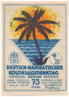 Németország / Weimari Köztársaság / Berlin 1921. 75pf szükségpénz "A német-hanza gyarmati emlék...