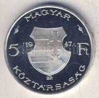 1947. 5Ft Ag "Kossuth" utánveret T:PP R!