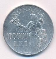 Románia 1946. 100.000L Ag "I. Mihály" T:XF karc, kis ph
Romania 1946. 100.000 Lei Ag &quo...