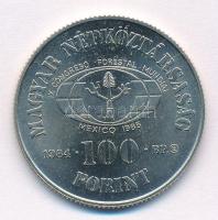 1984. 100Ft Cu-Ni "FAO - Ha kivágod, ültess is" T:BU kis patina 
Adamo EM81