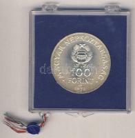 1972. 100Ft Ag "Budapest" T:BU Eredeti plombált MNB plasztiktokban!