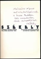 Székely szobrász, építész (Párizs) kiállítása, Budapest, 1983. [Székely Péter (Pierre Székely) (1923...