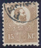 1871 Kőnyomat 15kr közel centrált, IV. típus "PE(ST)" (35.000)