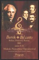 King Singers együttes tagjainak autogramja műsorfüzetben