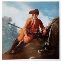 Nagy Domokos Imre: A vadászat a festészetben. Bp., 1972, Corvina. Színes képekkel, reprodukciókkal g...