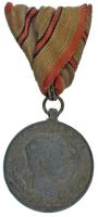 1918. "Sebesültek Érme" Zn kitüntetés két sebesülés után járó mellszalaggal. Szign.: R. Placht T:VF oxidáció, viseltes szalag Hungary 1918. "Wound Medal" Zn decoration with ribbon after two wounds. Sign.: R. Placht C:VF corrosion, worn ribbon NMK 328.