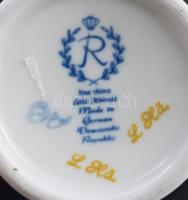 Reichenbach historizáló váza, jelzett, m: 18 cm