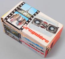 Retro képnézegetős játék dobozában