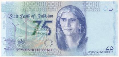 Pakisztán 2023. 75R "A Pakisztáni Állami Bank 75. évfordulója" emlékkiadás T:AU 
Pakistan...