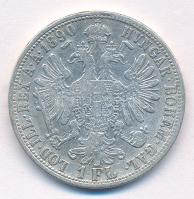 Ausztria 1890. 1Fl Ag "Ferenc József" T:XF,VF ph
Austria 1890. 1 Florin Ag "Franz Jo...