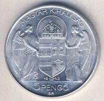 1943. 5P "Horthy" Alu T:1/2