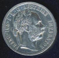 Ausztria 1879. 1Fl Ag T:2 ph.