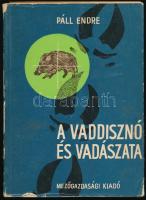 Páll Endre: A vaddisznó és vadászata. Bp.,1968, Mezőgazdasági Kiadó. Második, átdolgozott, bővített kiadás. Kiadói papírkötés, kopott borítóval.