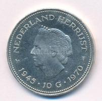 Hollandia 1970. 10G Ag "Julianna" T:AU,XF
Netherlands 1970. 10 Gulden Ag "Juliana&qu...