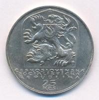 Csehszlovákia 1969. 25K Ag "A szlovák felkelés 25. évfordulója" T:AU,XF ph
Czechoslovakia...